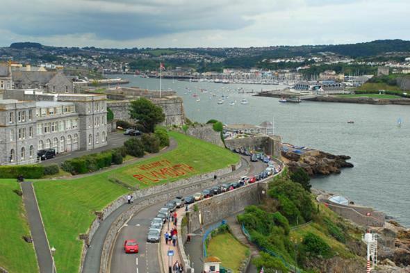 Ocean Crescent Plymouth City Centre Penthouse Level Apartamento Exterior foto